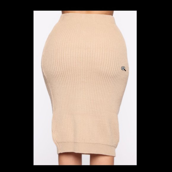 FASHIONOVA Cozy with a Twist Sweater Set Taupe - Picture 1 of 5